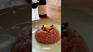 BEEF TARTARE BeefTartare TartareLovers GourmetExperience FineDining CulinaryArt [upl. by Thill403]