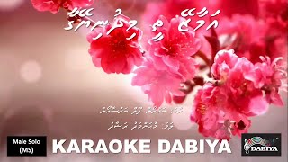 Amaazey thee mi dhuniyeygaa MS Baharon pool barsaao of Karaoke DABIYA [upl. by Aninnaig886]