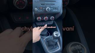 Najčastejšia CHYBA pri používaní klimatizácie v aute 🧐 auto autotips shorts [upl. by Haret]