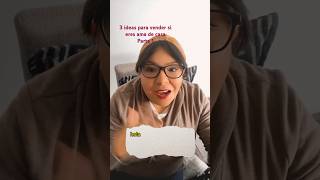 Ideas para emprender ama de casa PARTE 1 ventasonline ideasdeemprender [upl. by Anola]