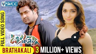 Oosaravelli Movie  Brathakali Video Song  Jr NTR  Tamannaah  DSP  Surender Reddy [upl. by Novyad]