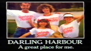 DARLING HARBOUR 1986  A Great Place For Me  TV Ad [upl. by Snider]