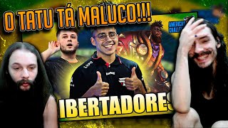 CENAS RARAS ⚠️🚨 BRASIL HUMILHANDO GRINGOS  LIBERTADORES DO ACADEMY  Bronziocre  REACT [upl. by Vladamar]