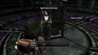 Serana dialogue glitch [upl. by Yerahcaz]