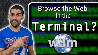 Browse the web in the terminal  W3M [upl. by Darton88]