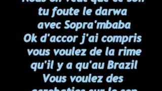 SopranoDarwa paroles [upl. by Sale]