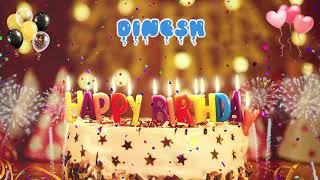 DINESH Birthday Song – Happy Birthday Dinesh [upl. by Leemaj]