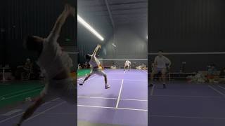 Wow🥰nice play🥰badmintonlovers badminton india foryou [upl. by Anabella]