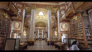 The Austrian National Library or Österreichische Nationalbibliothek  Vienna Austria  ECTV [upl. by Krischer296]