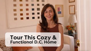 Tour This Cozy Colorful and Functional Home in Washington DC  Handmade Home [upl. by Torr243]