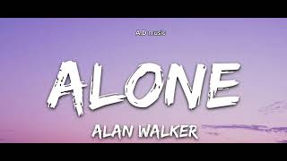 Alone  ALAN WALKER alanwalker AD music [upl. by Lerner]