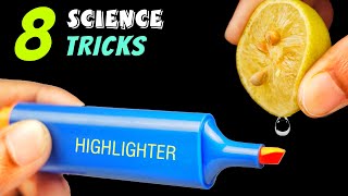 8 Amazing Science Activities amp Experiments At Home [upl. by Hairacaz]