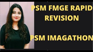 PSM FMGE RAPID REVISION Ultimate PSM IMAGATHON fmge neetpg fmgeexam inicet [upl. by Rehpoitsirhc413]