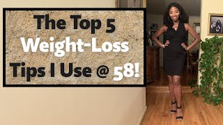 My Top 5 Favorite WeightLoss Tips for Women Over 40 [upl. by Navar722]