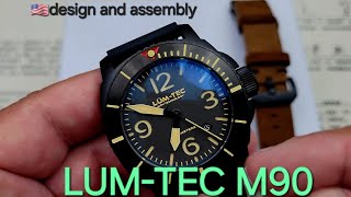 LumTec M90 Tool watch experience 1k [upl. by Artkele689]