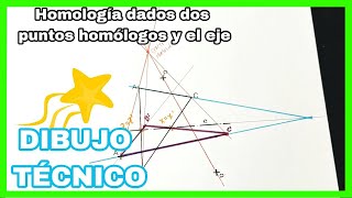 HOMOLOGÍA  triángulo que corta al eje😎 [upl. by Nacim]