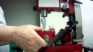 Part 3 Installing Delrin Anti Backlash Nuts on Harbor Freight X2 mill 44991 [upl. by Raleigh]