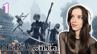 Playing NIER for the FIRST time  NieR Automata Part 1 [upl. by Torhert34]