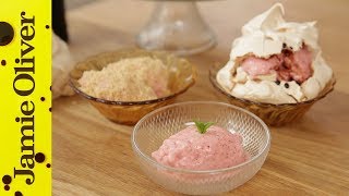 How to make a 45 Second Ice Cream  Jamie Oliver [upl. by Acinok]