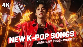 NEW KPOP SONGS  JANUARY 2023 WEEK 2 [upl. by Asirralc]