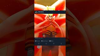 Naruto Baryon Mode 🔥🔥🔥naruto narutoshippuden baryonmode shorts shortsfeed viralshorts [upl. by Wiburg893]