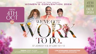 Friday Worship Service  COGIC UK Womens Convention 2024 [upl. by Farrell]