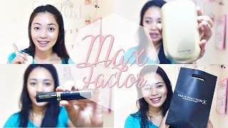 MAX FACTOR Facefinity Compact  Masterpiece Mascara Review [upl. by Ahsekyt]