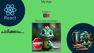 React Js  Practical App in Malayalam 4  Coding Dino  reactjs coding malayalam [upl. by Tonneson792]