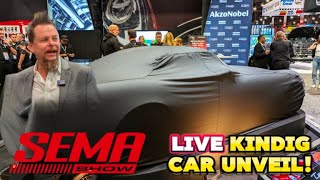 WHATS UNDER THE COVER KinDig Car Reveal at SEMASHOW 2024 semashow sema [upl. by Toddie657]