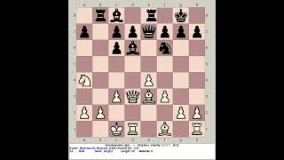 Bondarevsky Igor vs Smyslov Vassily  Moscow Chess 1945 Russia [upl. by Wolford]