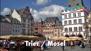 Trier  Stadt  Sehenswürdigkeiten  RheinEifelTV [upl. by Eerak]