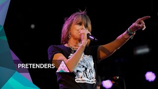 Pretenders  Tattooed Love Boys feat Johnny Marr amp Dave Grohl Glastonbury 2023 [upl. by Kulseth549]