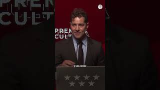 Bisbal se emociona recogiendo un premio quotMadrid me ha permitido ver crecer a mis hijosquot Bisbal [upl. by Quintilla]