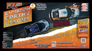 RRN  SRB  R3E  GT4 Sprint League  Round 3  Assen no commentary [upl. by Yatnuhs706]