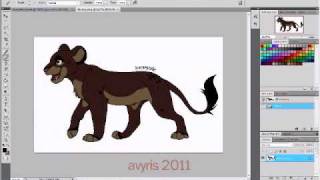 Drawing in Photoshop CS4 Step off [upl. by Shaia939]