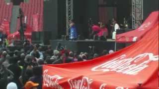 REBECCA MALOPE PERFORMING LIVE AT THE COCACOLA PARK [upl. by Acinorehs163]