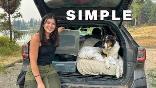 Subaru Outback Car Camping Setup [upl. by Ramona736]