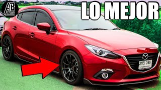 MAZDA 3 es BUENO pero con Estas LLANTAS es INCREÍBLE [upl. by Janis]