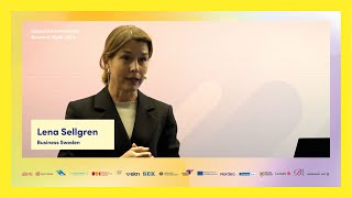 UIBW 2024 Lena Sellgren chefekonom Business Sweden [upl. by Trent]