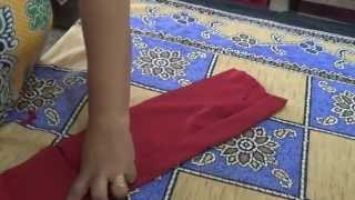 How To Cut and Stitch Simple Salwar [upl. by Olraced]