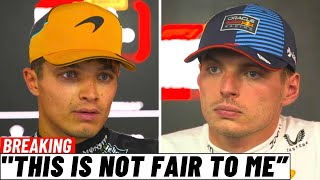 Norris DEMANDS an EXPLANATION from the FIA AFTER Verstappens MOVES at United States GP  F1 NEWS [upl. by Harmonie501]