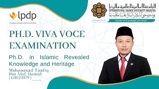 Trailer PhD Viva Voce Promosi Doktor International Islamic University Malaysia [upl. by Enomyar]