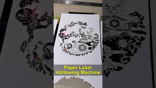 CO2 Laser DieCutting for Paper UltraFine Hollowing and HighPrecision Resultslasermarkingmachine [upl. by Xenos666]