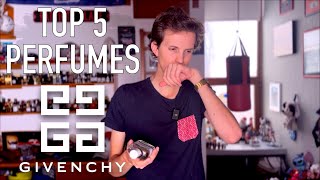 Top 5 Perfumes Givenchy [upl. by Yrrad]