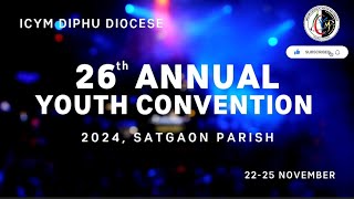 Promo video ll 26th Annual Youth Convention 2024 ll ICYM Diphu Diocese [upl. by Kraft]