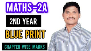 Maths 2A blue Print chapter wise weightage AP amp TS srm maths telugu [upl. by Marshal852]