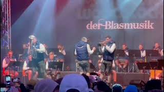 Kleiner Ausschnitt WinterWoodstock der Blasmusik 2022 💯🎶🎼🥳 [upl. by Ansley]