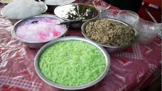 Desserts at Luang Prabang Market Fair [upl. by Anolahs705]