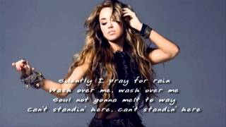 Miley Cyrus  Burned Up The Night  Lyrics  DEMO  New Song 2011 [upl. by Athey]