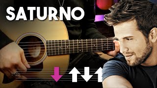 SATURNO  Pablo Alboran GUITARRA Tutorial  ACORDES Christianvib [upl. by Notsreik]